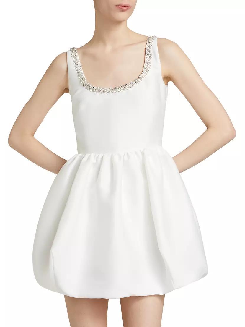 Taffeta Embellished Minidress Product Image