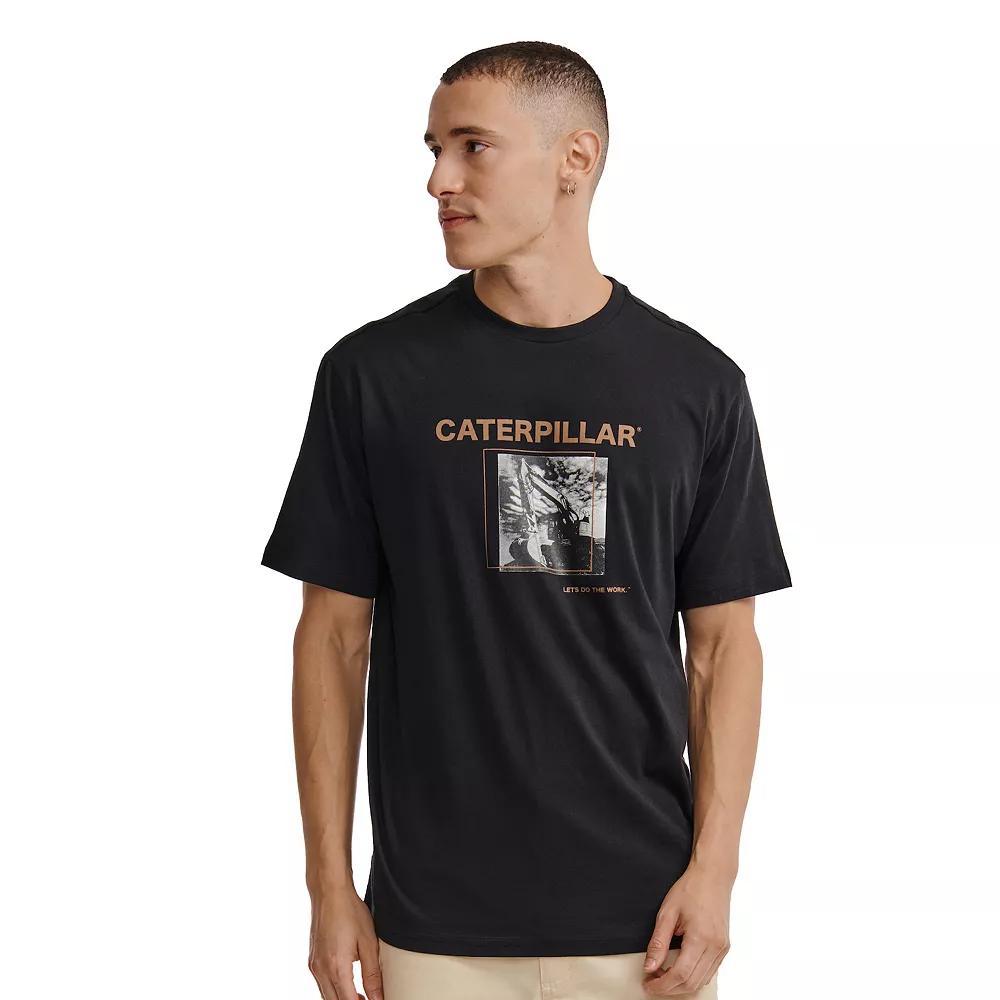 Men's Caterpillar Workwear Graphic Tee, Size: Medium, Pitch Black Product Image