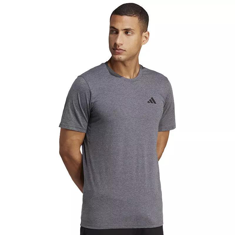 Men's adidas Train Essentials Feelready Training Tee, Size: Medium, Dark Blue Product Image