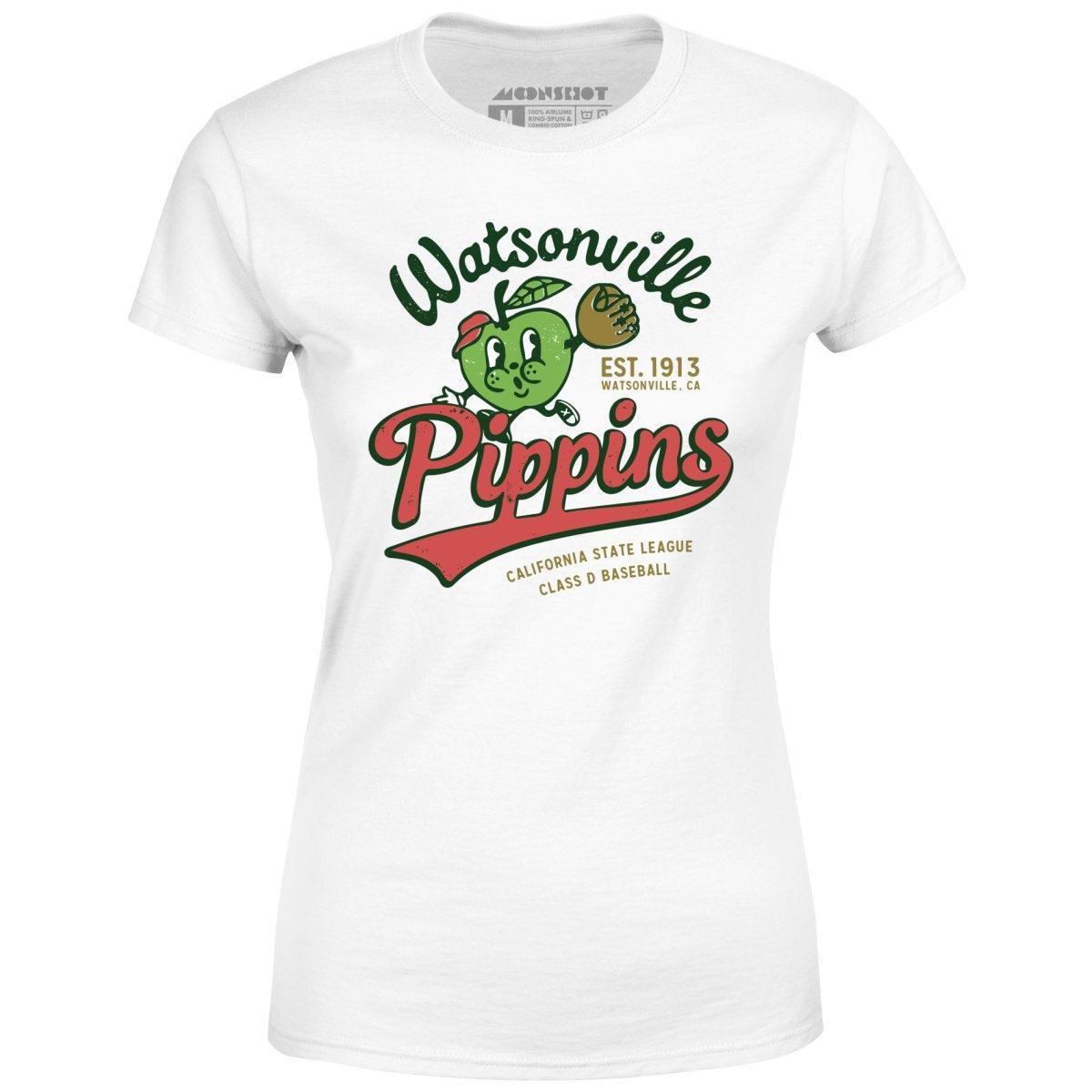 Watsonville Pippins - California - Vintage Defunct Baseball Teams - Women's T-Shirt Female Product Image
