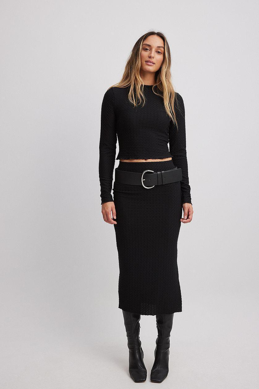 Structure High Neck Top Product Image