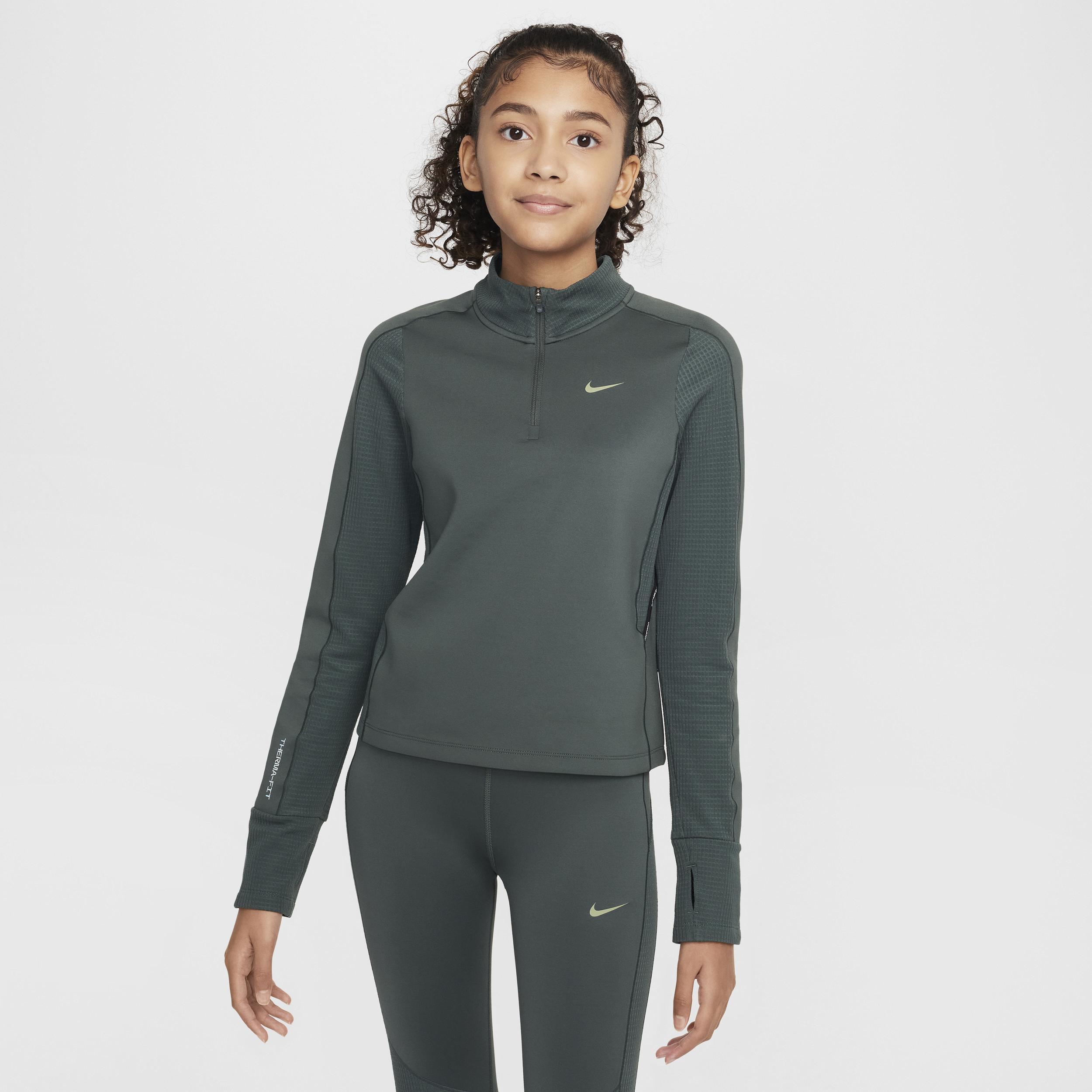 Women's Nike Pro Girls' Therma-FIT 1/2-Zip Top Product Image