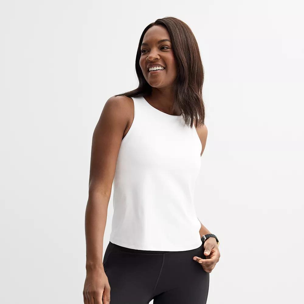 Womens Tek Gear Ultrastretch High Neck Built In Bra Tank Product Image
