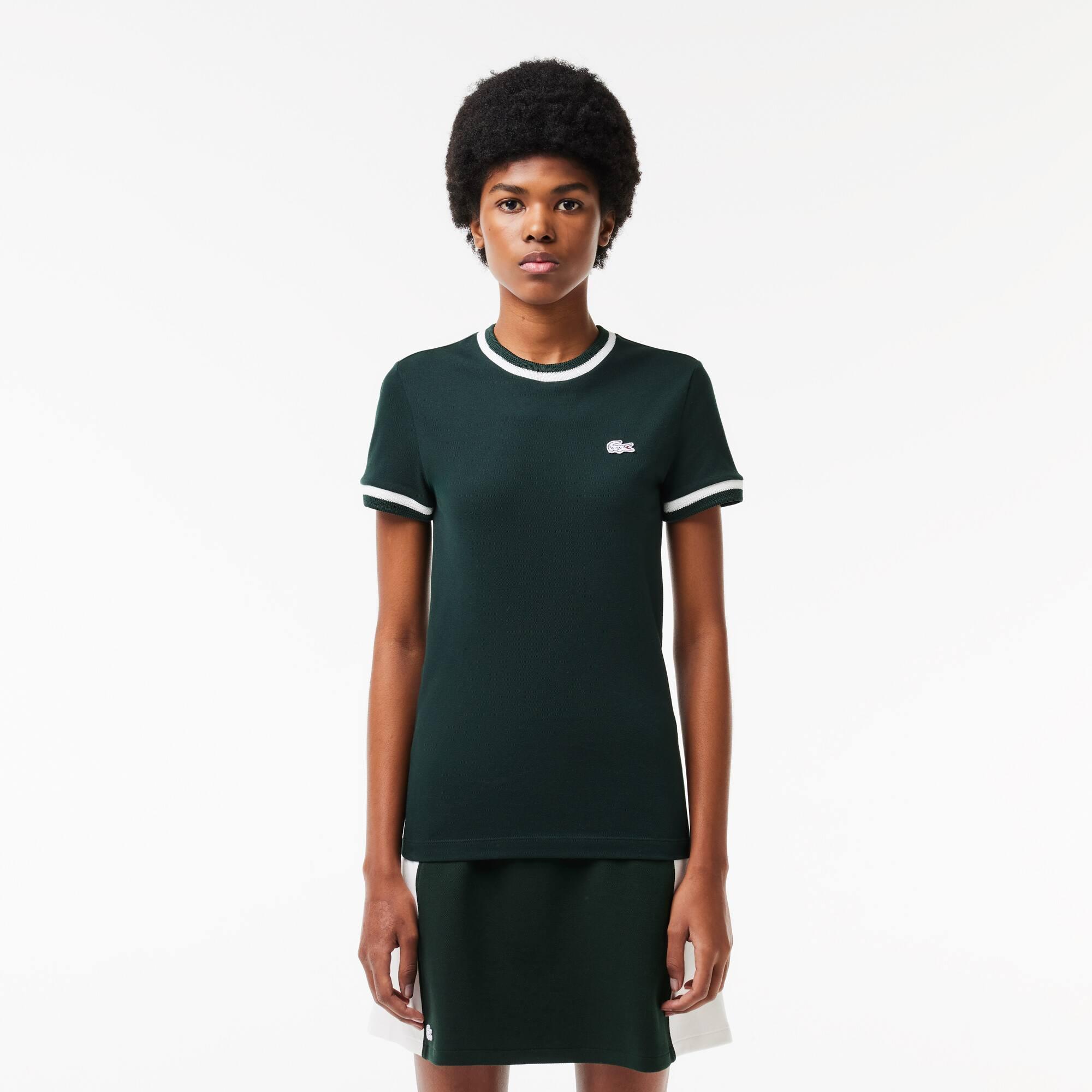 Women's Made In France Slim Fit Piqué T-Shirt Product Image