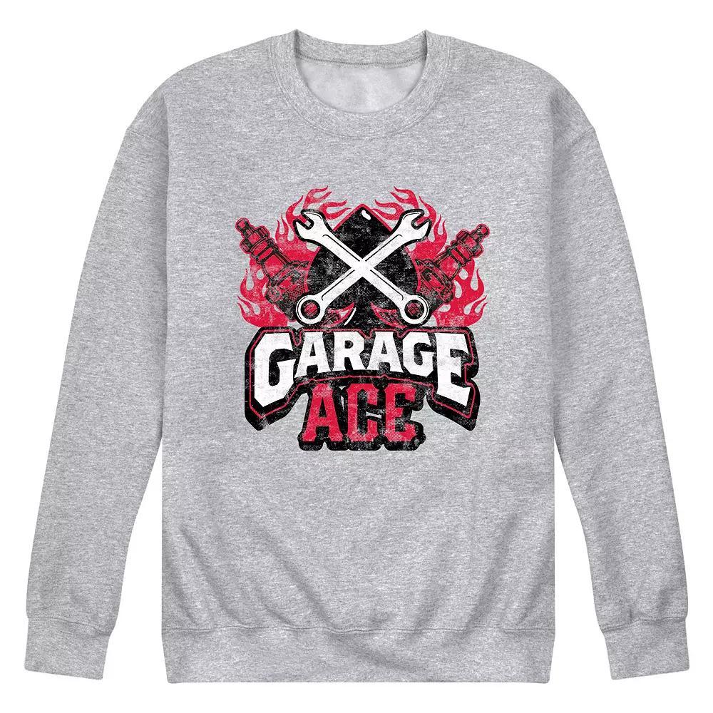 Mens Garage Ace Fleece Sweatshirt Product Image