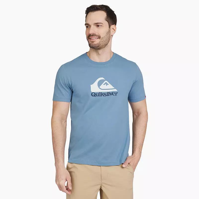 Men's Quiksilver Short Sleeve Graphic Tee, Size: XXL, Blue Shadow Product Image
