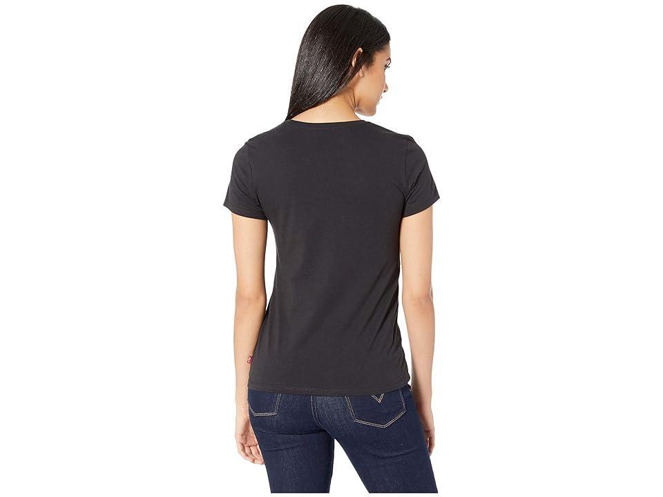 Women's Levi's® Logo Perfect Tee, Size: XS, Housemark Smokestack Product Image
