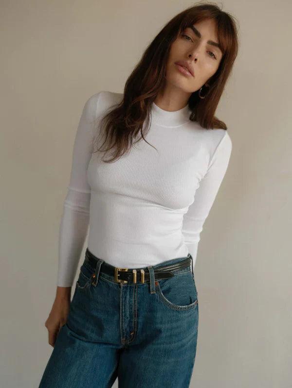 Nation Ltd. Gina Slim Mock Neck Product Image