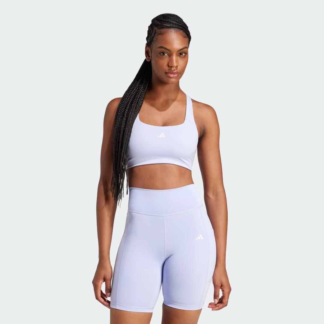 adidas Powerimpact Bra for Training Black M Womens Product Image