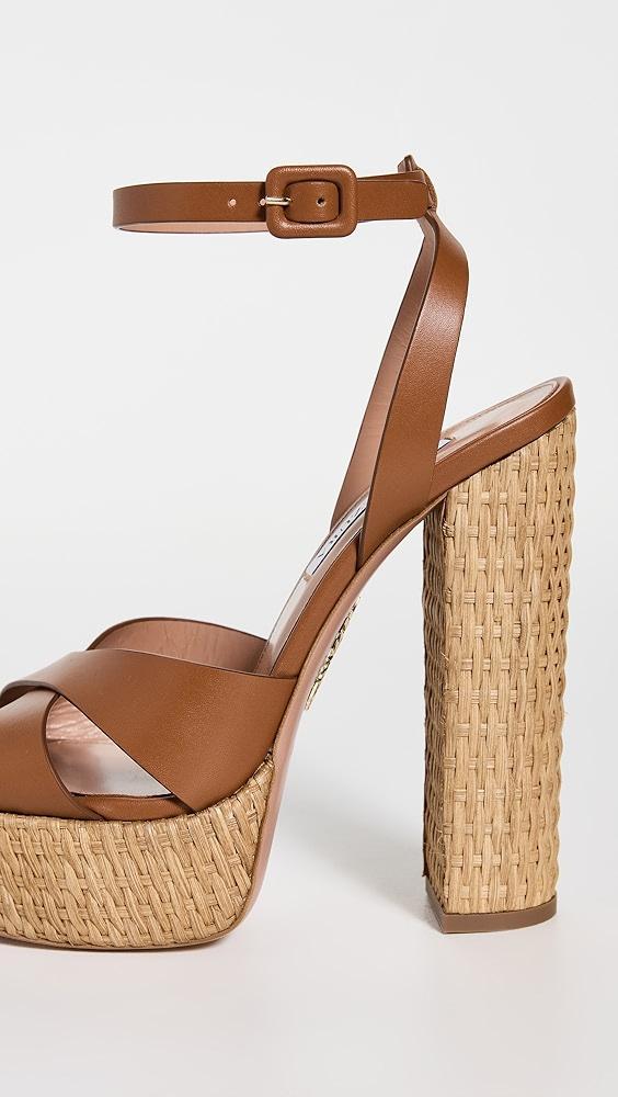 Aquazzura Sunseeker Sandals Plateau 140mm | Shopbop Product Image