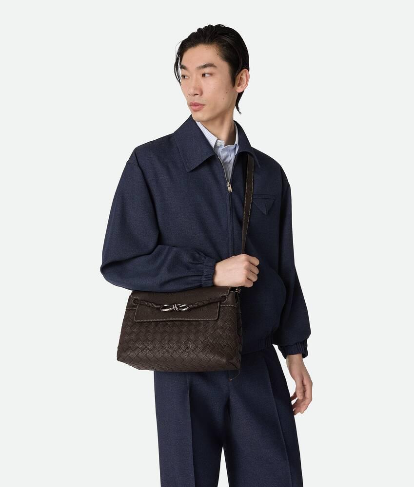 Men's Small Andiamo Messenger  in Fondant Product Image