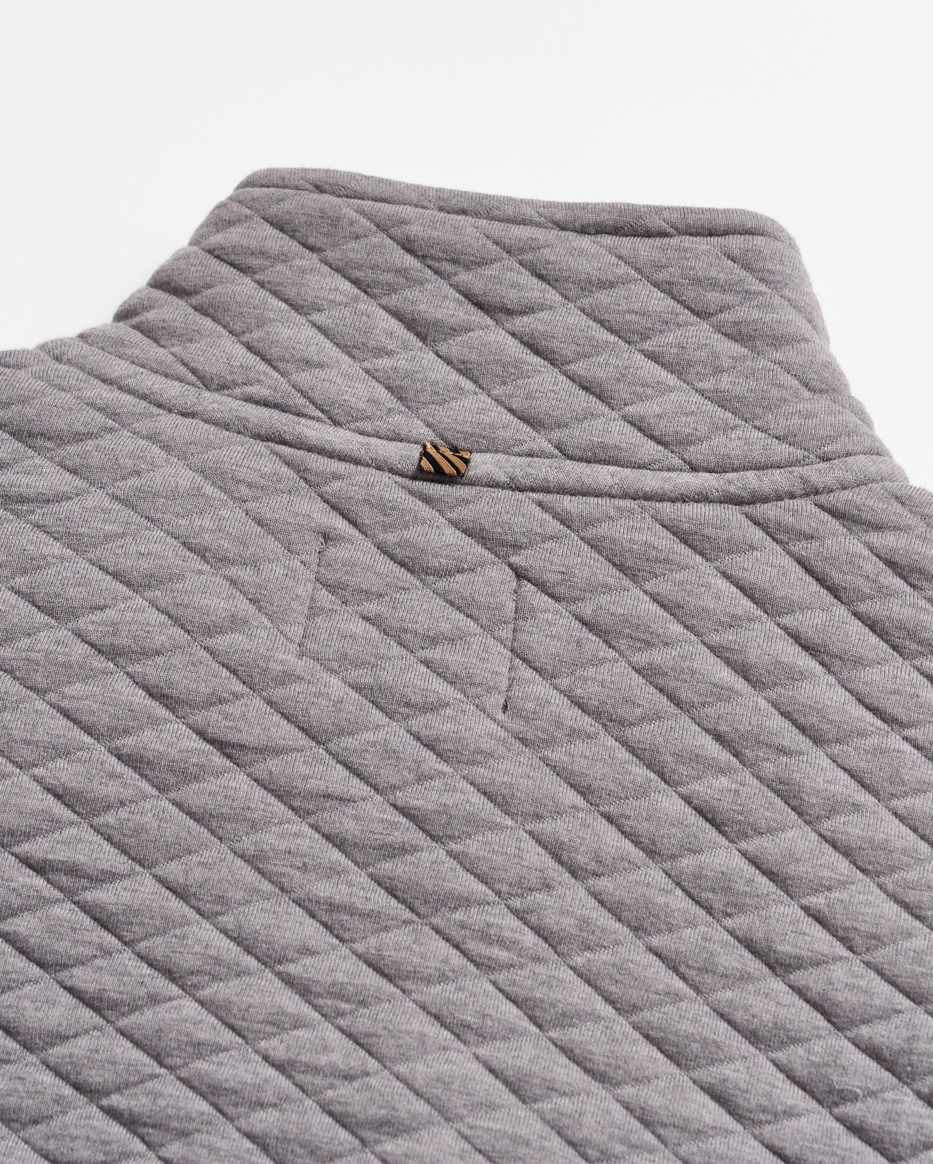 Diamond Quilt Half Zip -  Product Image