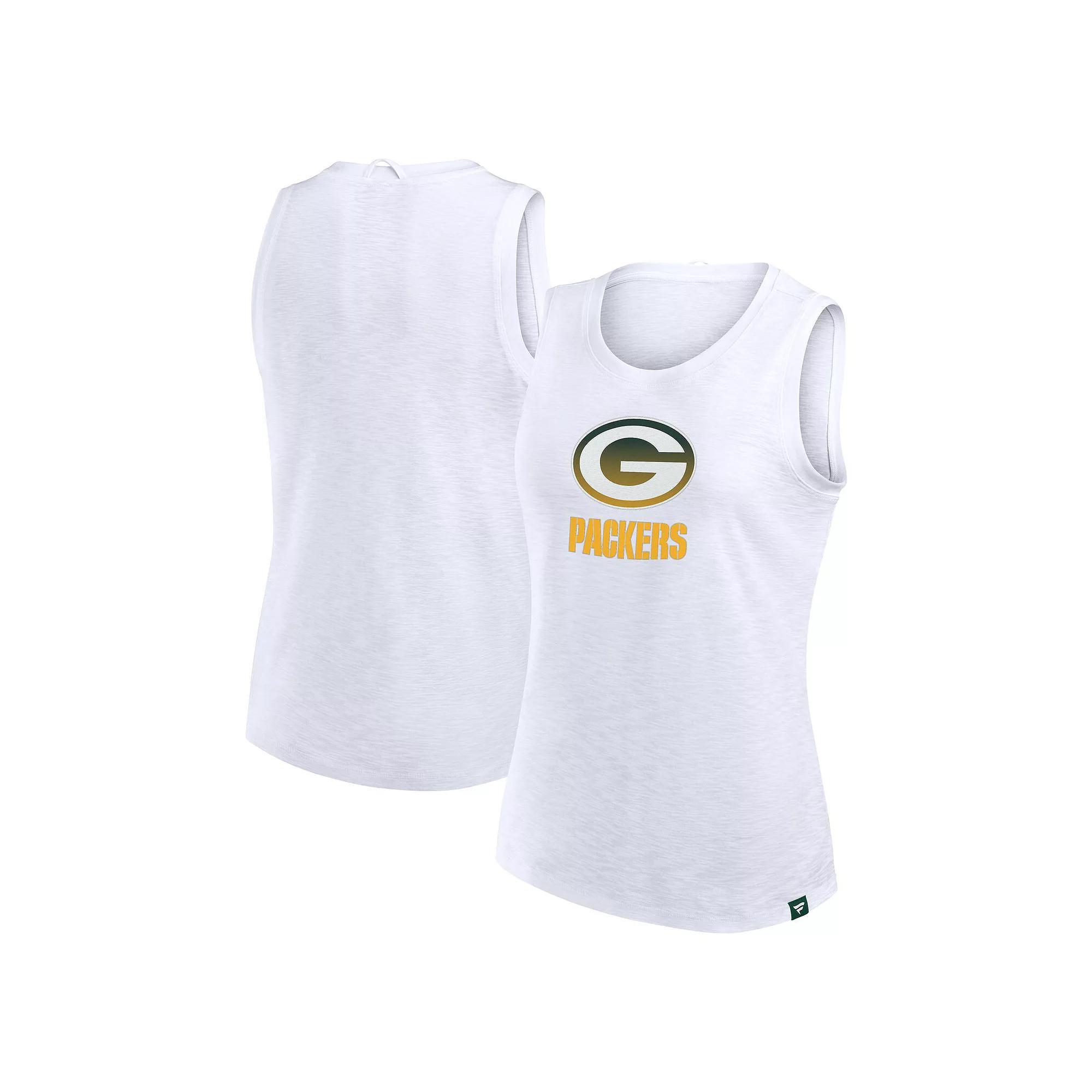 Women's Fanatics White Philadelphia Phillies Activate Slub Tank Top, Size: Medium Product Image