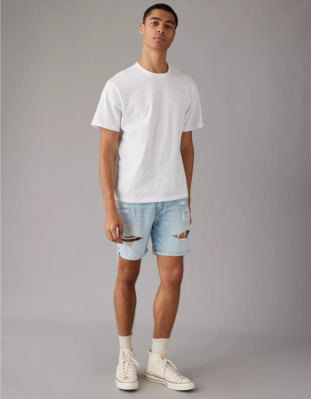 AE Logo Lived-In T-Shirt Product Image