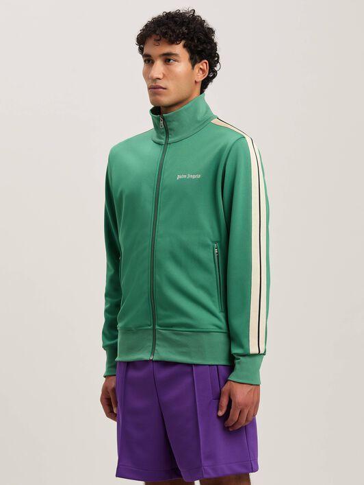 CLASSIC LOGO BOMBER TRACK JKT BURGUNDY - Product Image
