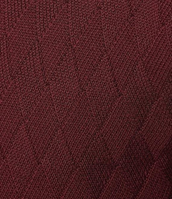 Daniel Cremieux Signature Label Supima Diamond Pattern Sweater Product Image