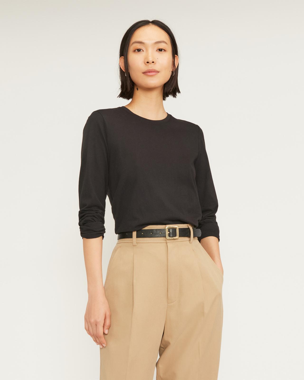 The Organic Cotton Long-Sleeve Crew Product Image