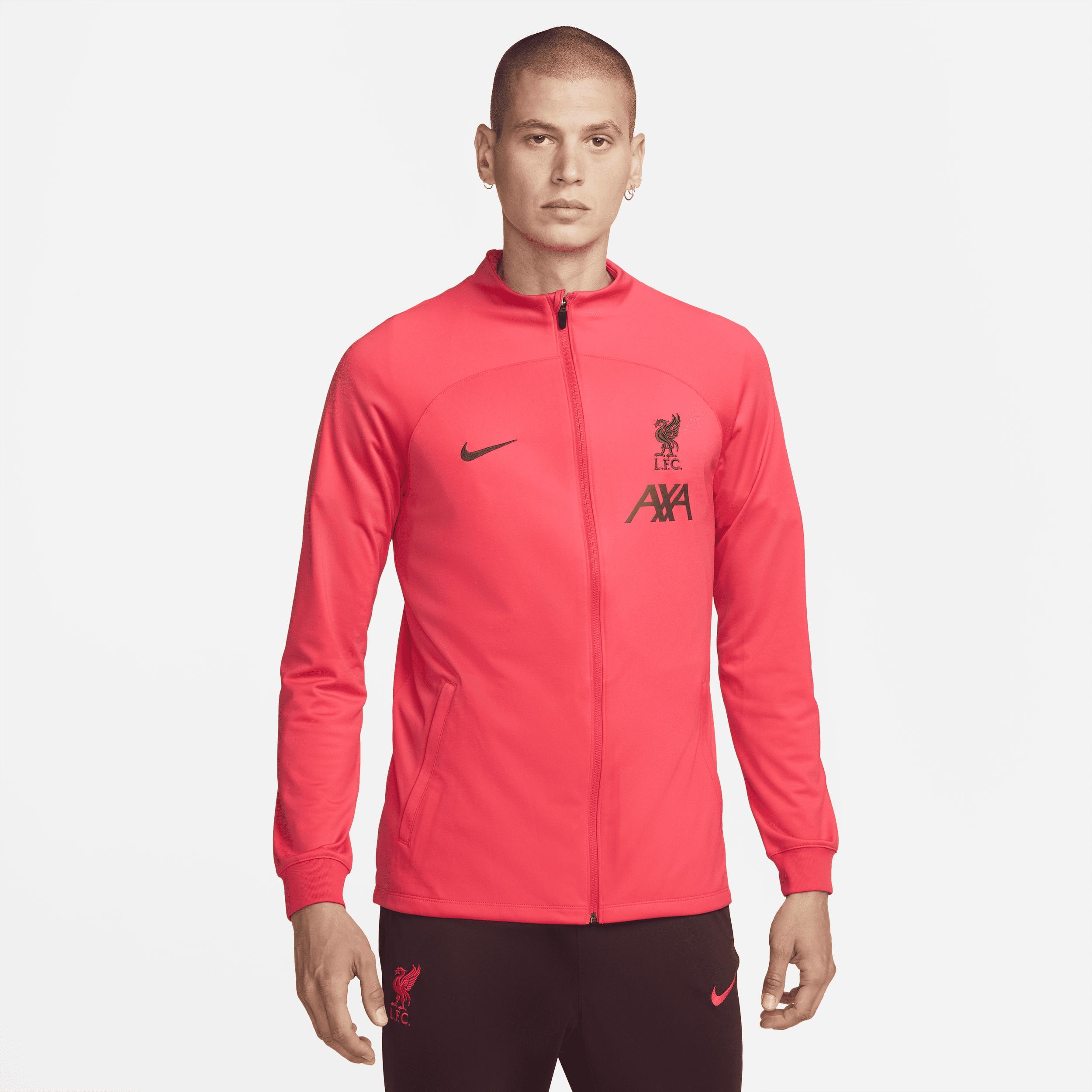 Mens Nike Red Liverpool Performance Strike Track Full-Zip Jacket Product Image