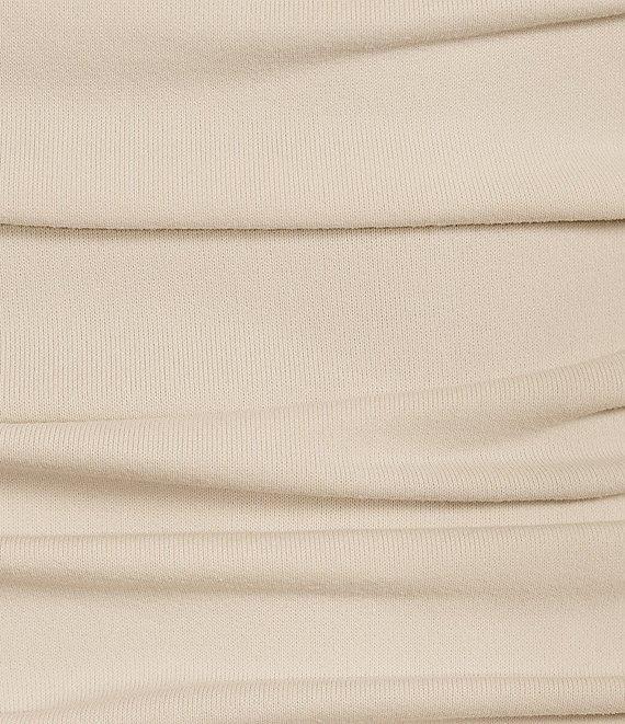 Susana Monaco Off The Shoulder Neck Long Sleeve Gathered Top Product Image