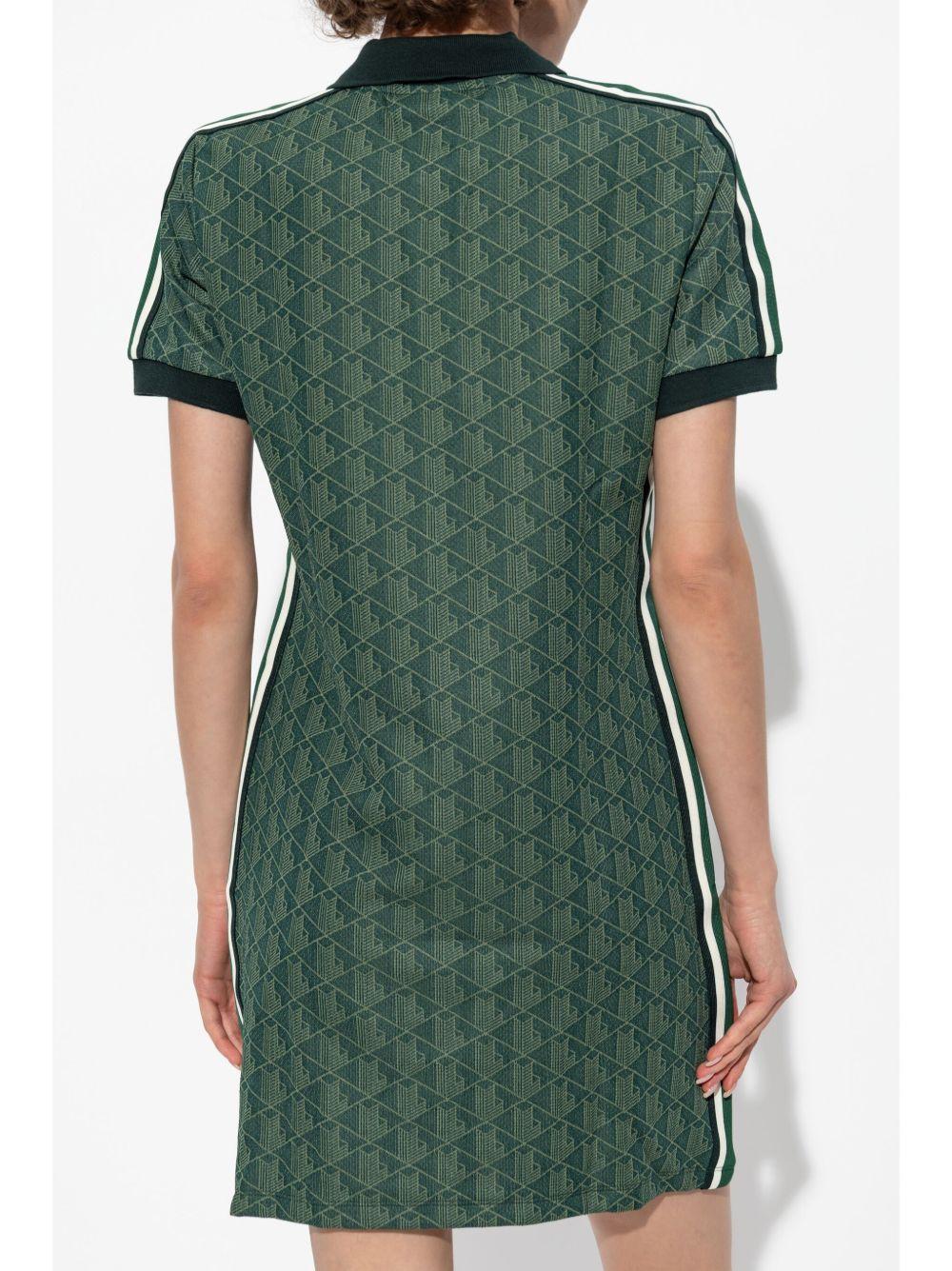 monogram-jacquard polo dress Product Image
