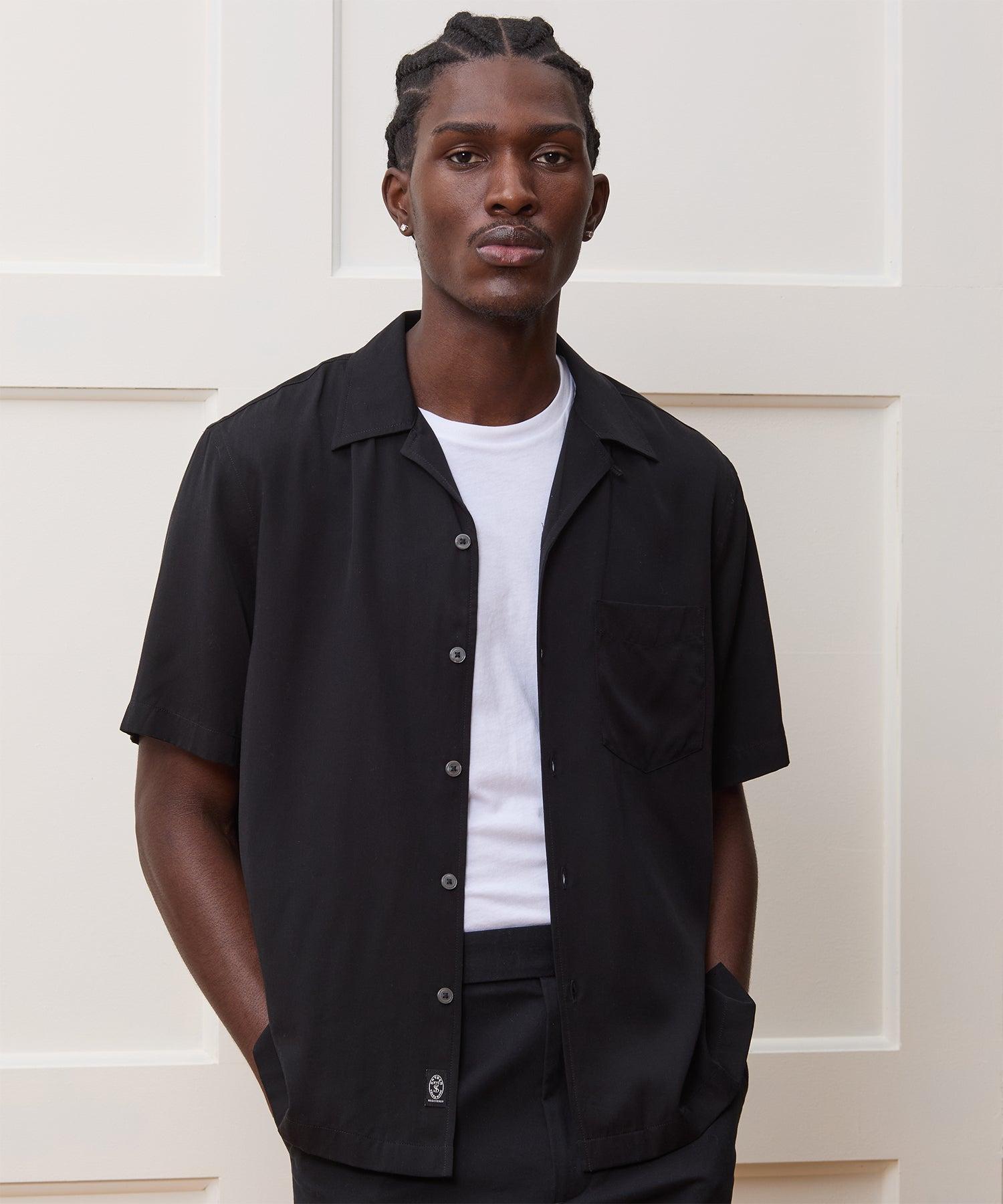 Cropped Rayon Capri Shirt Product Image