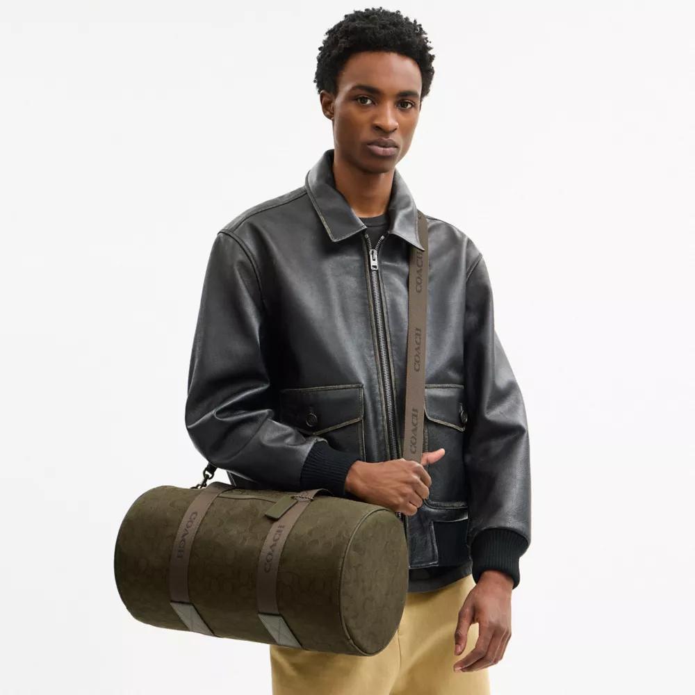 Theo Duffle In Signature Jacquard Product Image