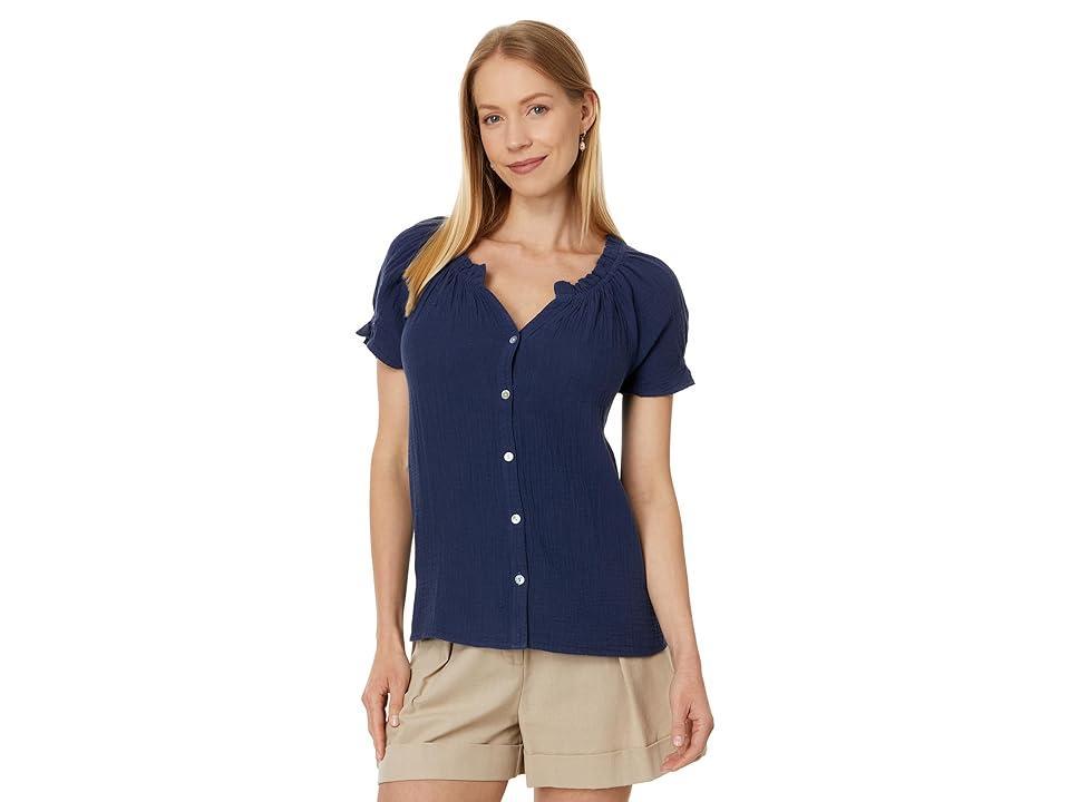 Tommy Bahama Coral Isle Short Sleeve Top Women's Clothing Product Image