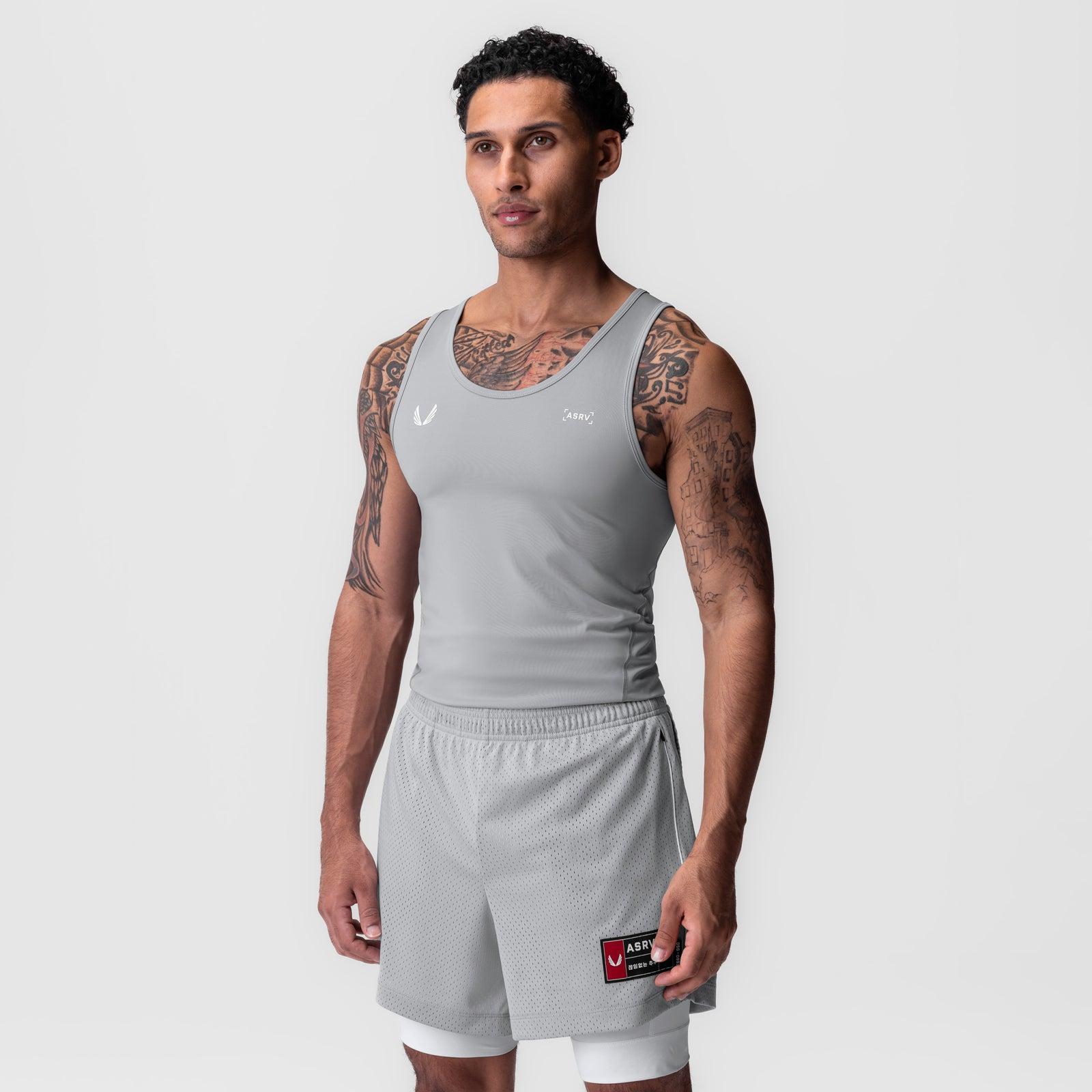 0985. WarpFlexx-Lite™ Slim Tank - Slate Grey Product Image