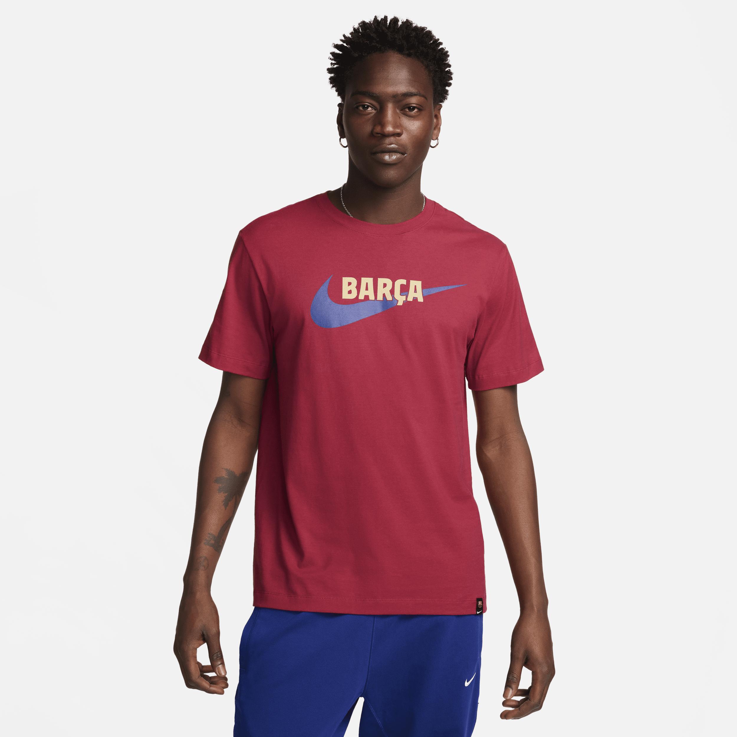 FC Barcelona Swoosh Nike Mens T-Shirt Product Image