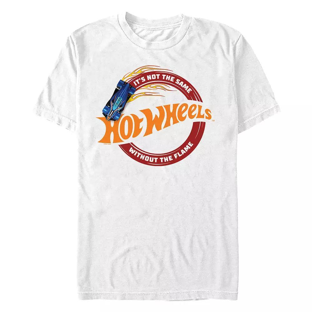 Mens Hot Wheels Its Not The Same Without The Flame Graphic Tee Product Image