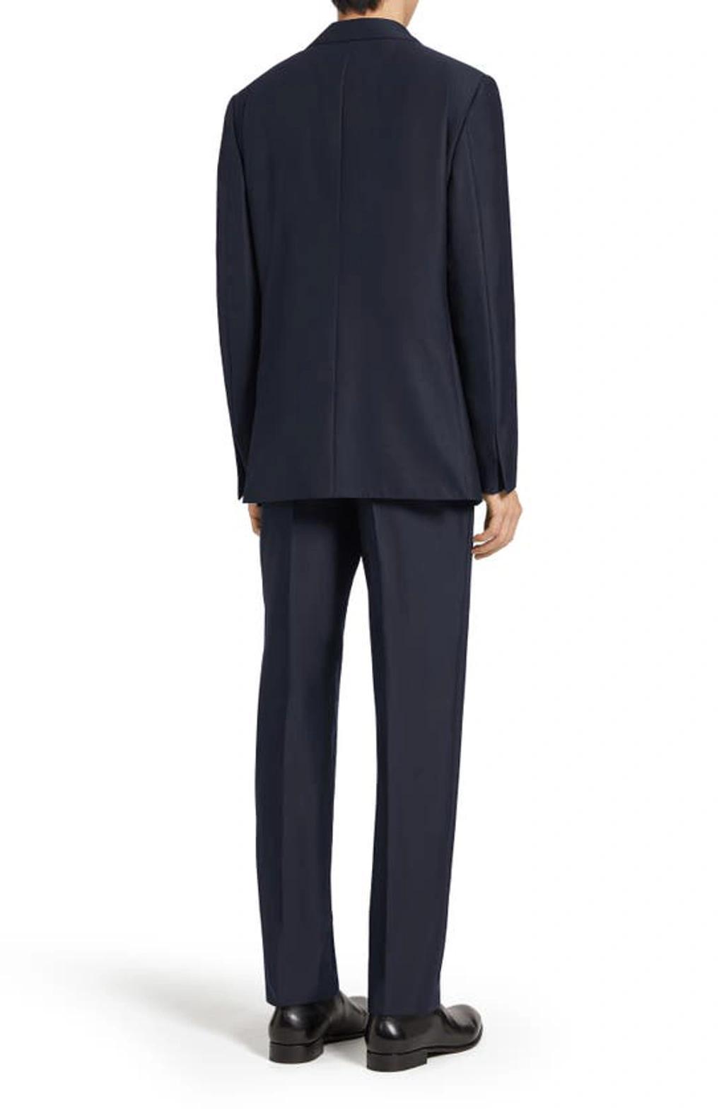 ZEGNA Navy Blue Trofeo 600 Tailoring Evening Suit Product Image