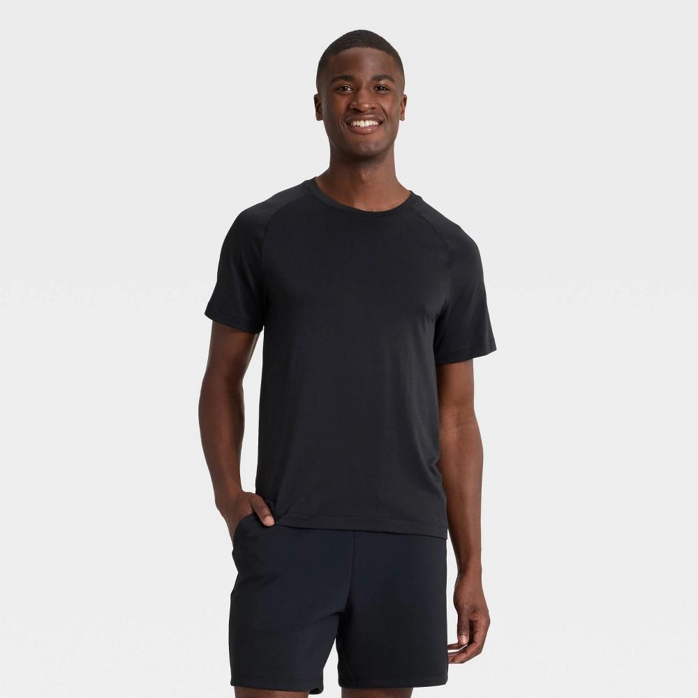 Men's Short Sleeve Seamless T-Shirt - All In Motion™ Product Image