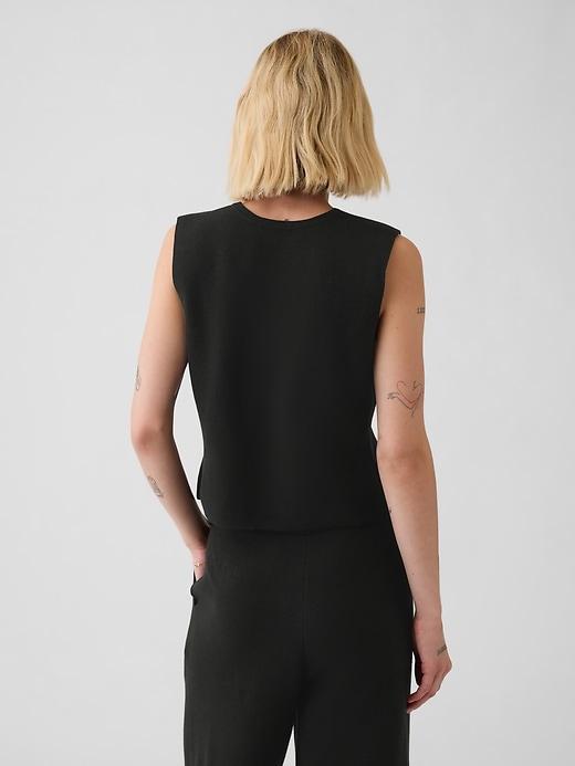 CashSoft Sweater Vest Product Image