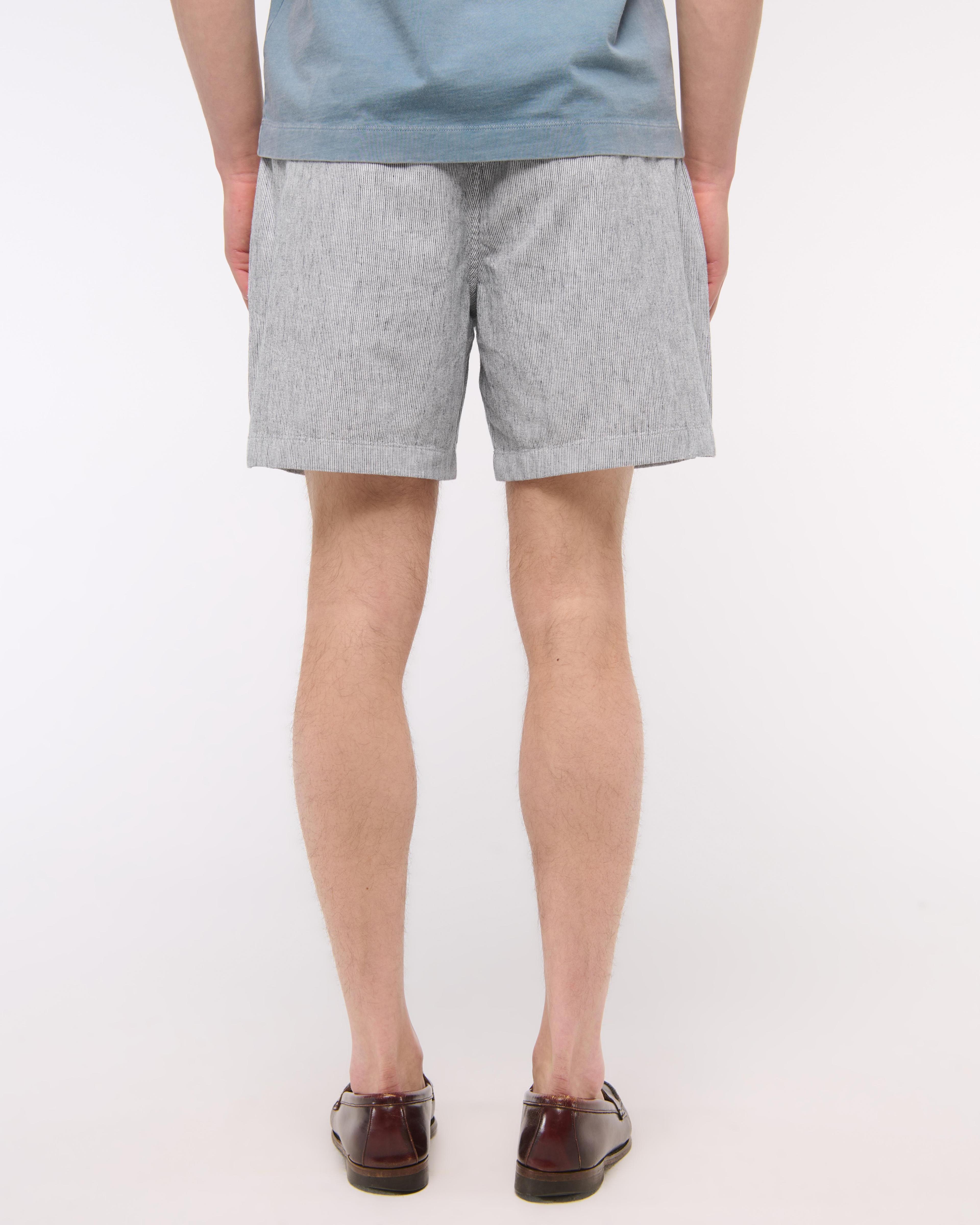 Cotton Texture Pull-On Short Product Image