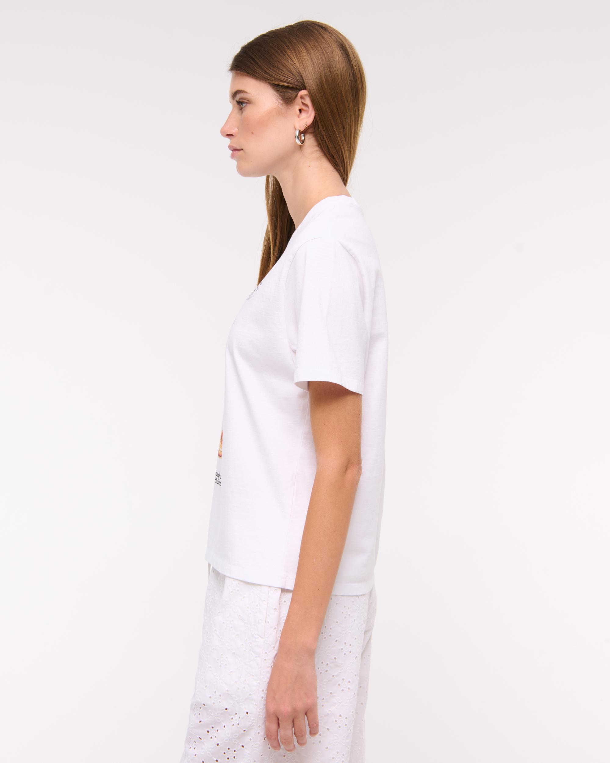 Short-Sleeve Food Graphic Relaxed Tee Product Image