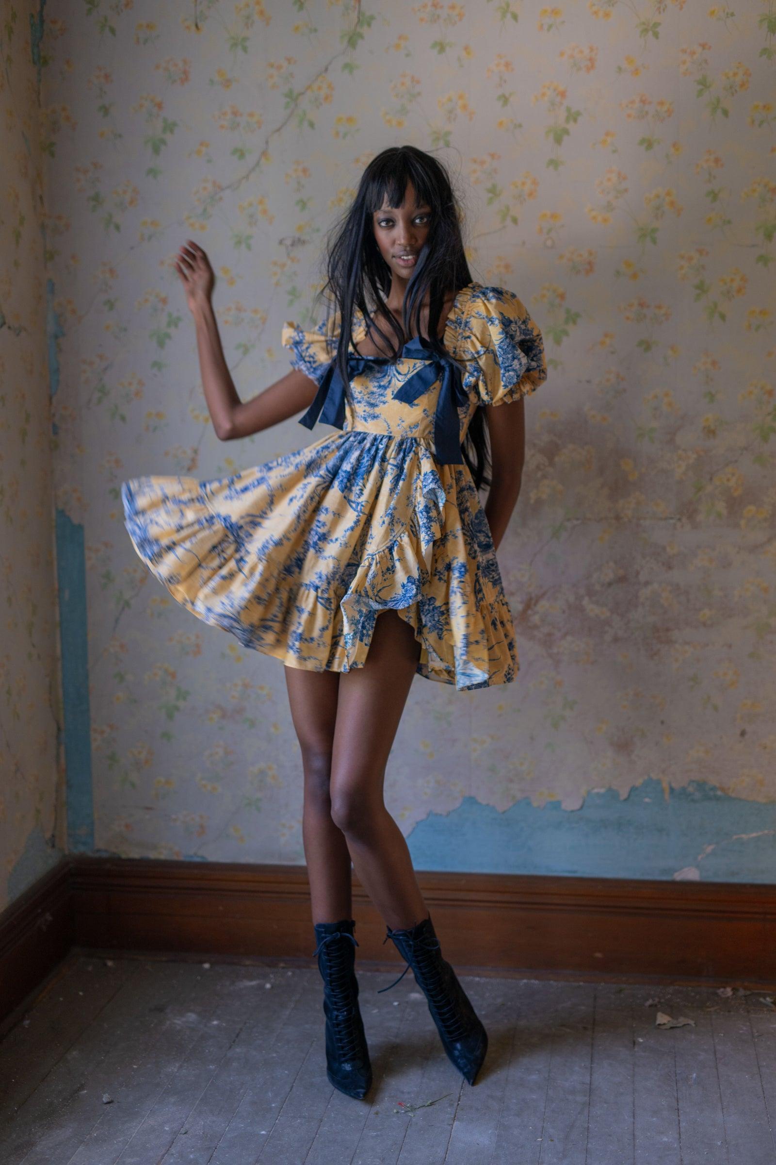 The Musée Buttercream Dress Product Image