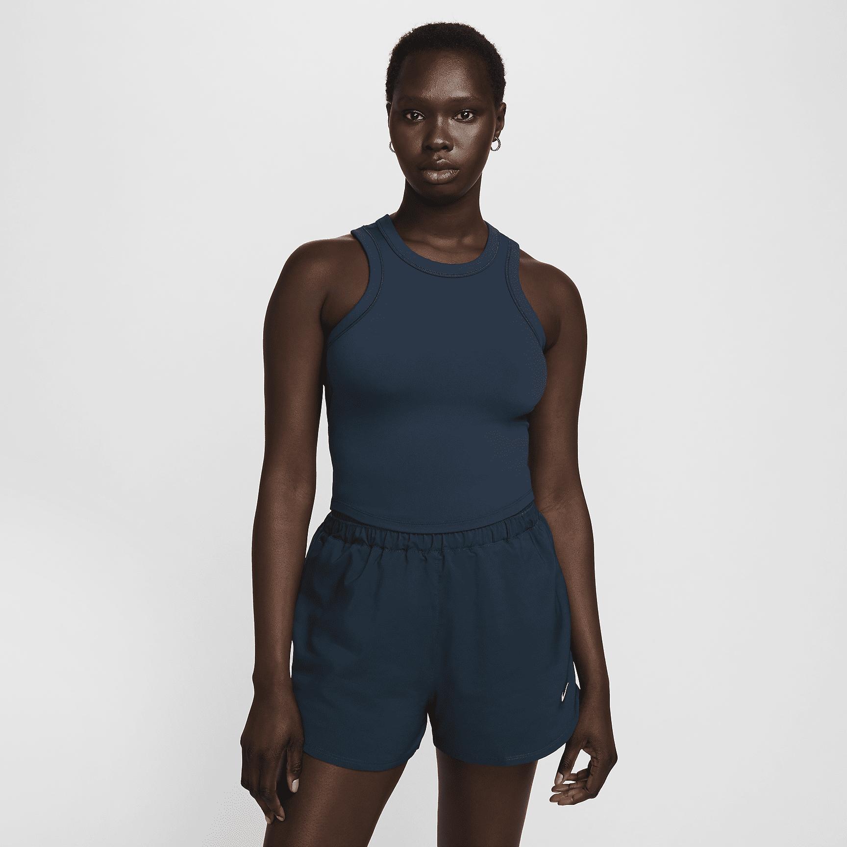 Nike Womens One Dri-FIT Cropped Tank Top Product Image