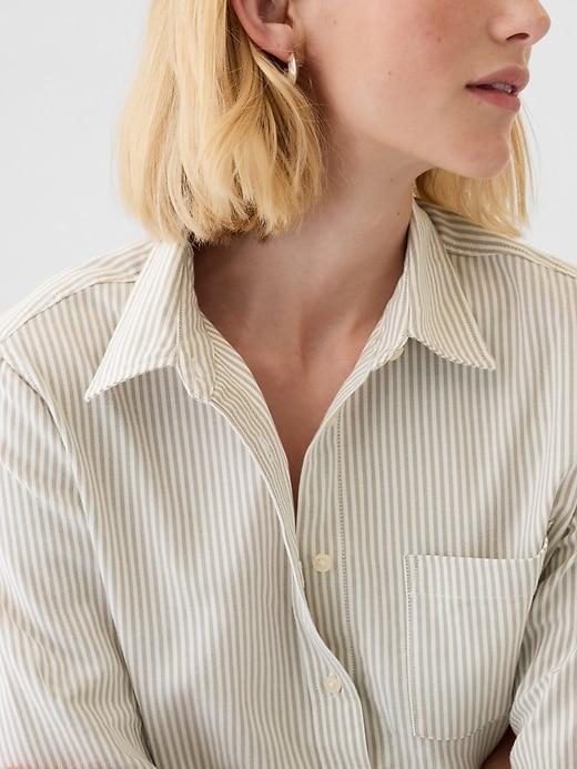 Organic Cotton Poplin Classic Shirt Product Image
