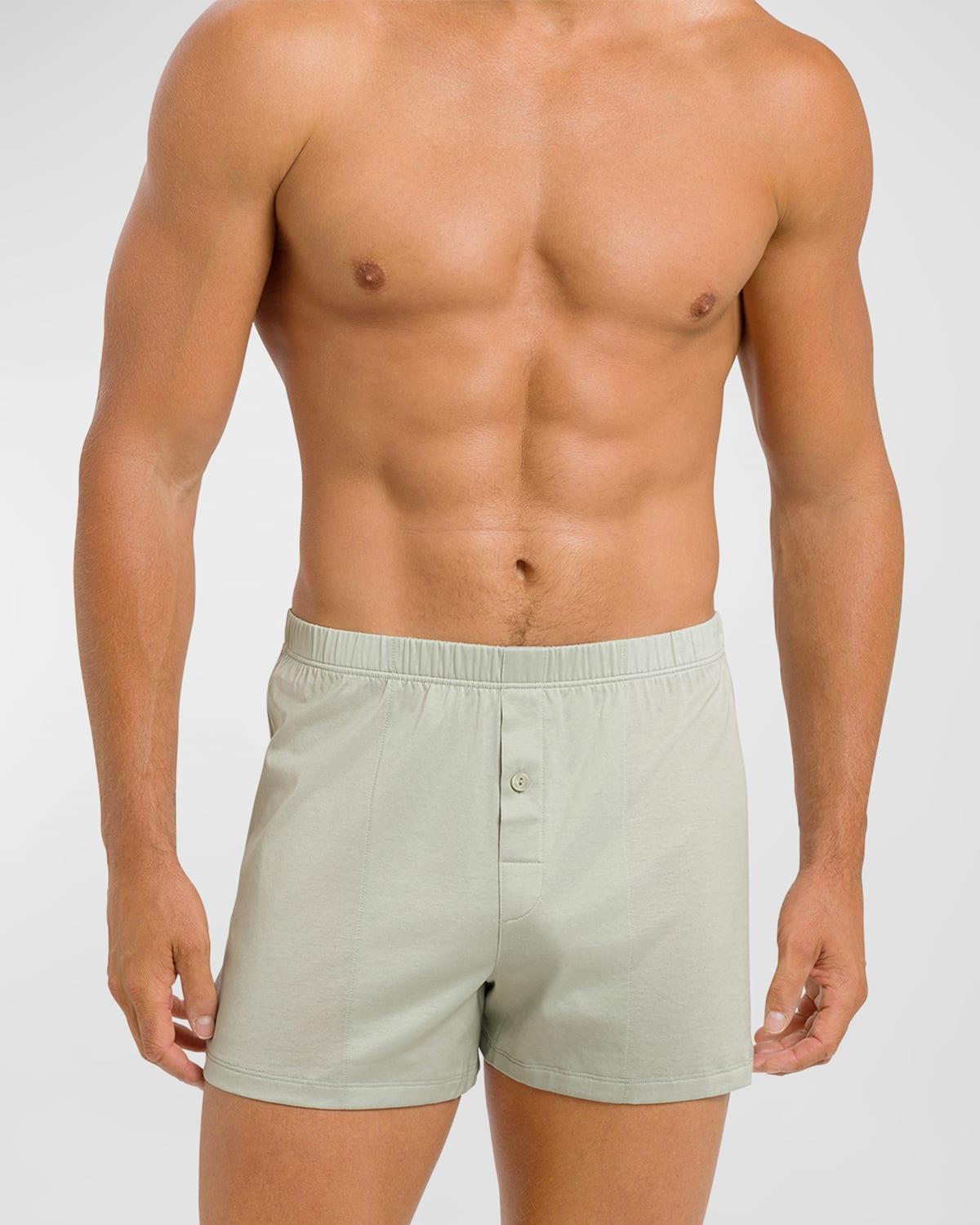 Mens Sporty Mercerized Cotton Boxers Product Image