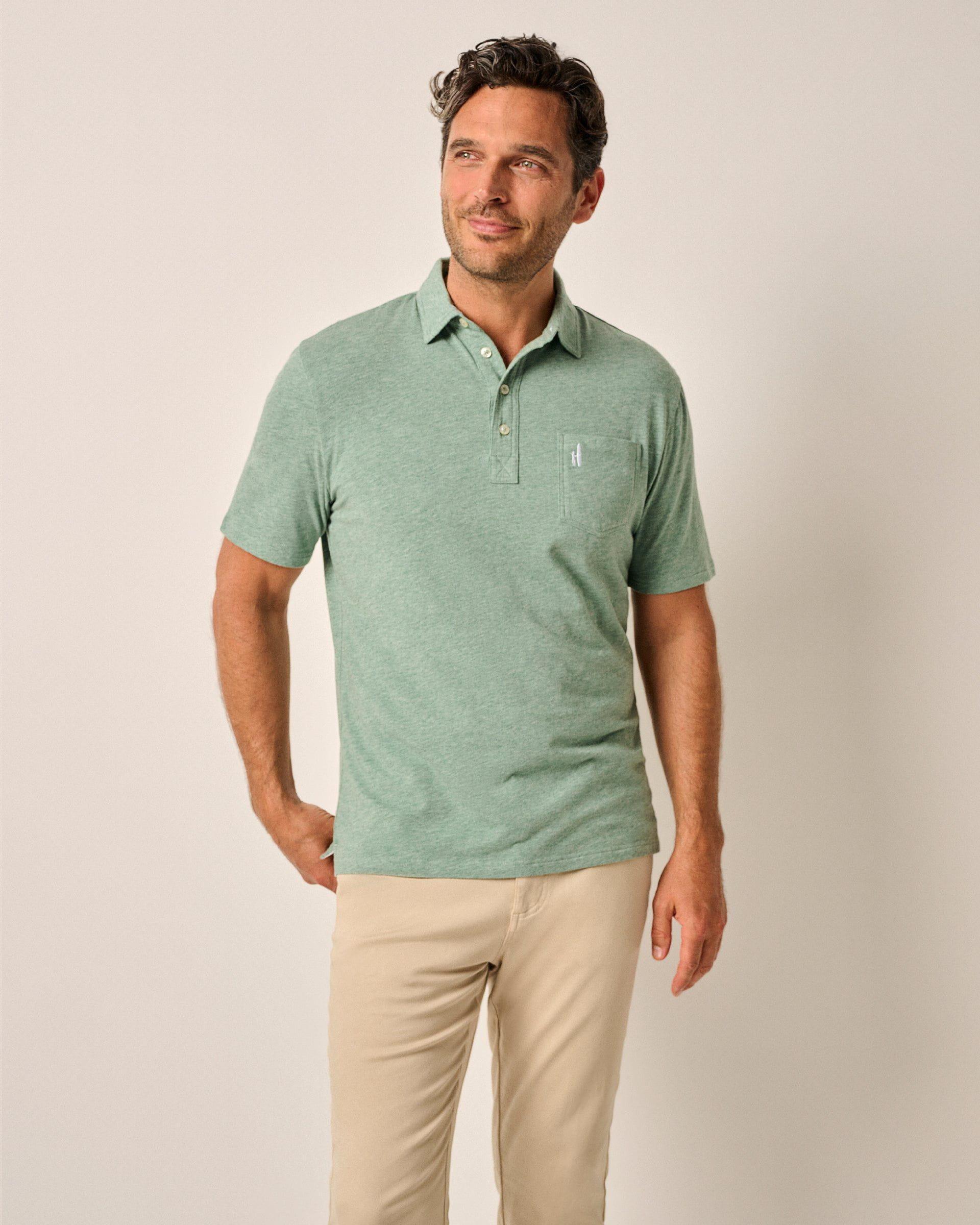 Original 4-Button Polo - Heathered 2.0 Male Product Image