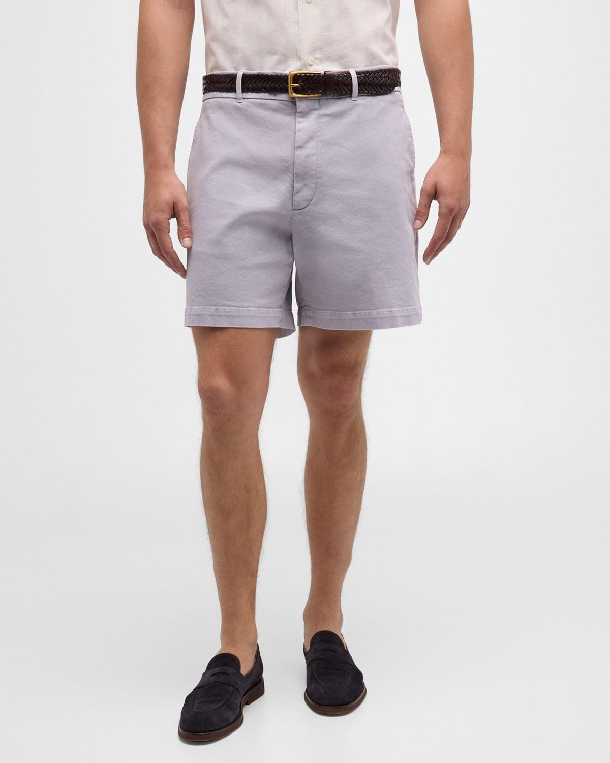 Men's Dyed Denim Bermuda Shorts Product Image