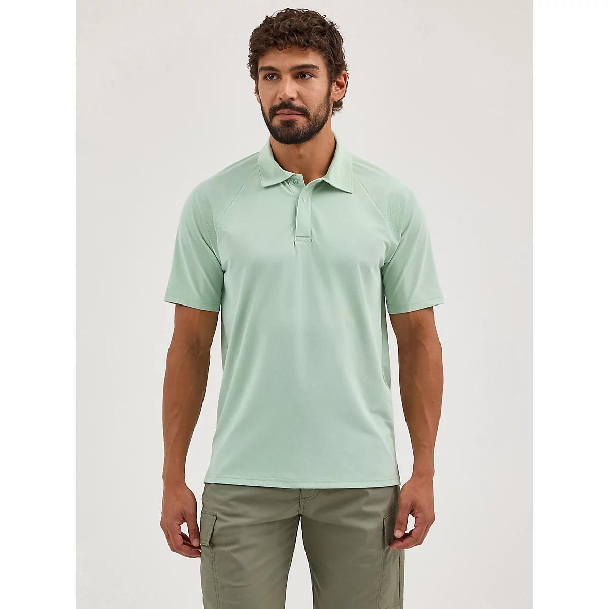 Wrangler ATG Men's Chesapeake Polo Shirt in Jet Product Image
