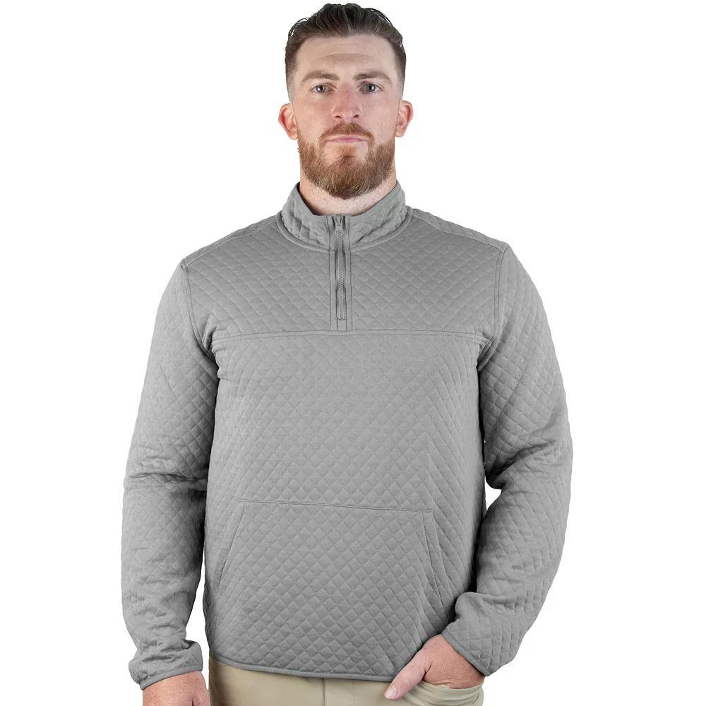 Men's Antigua Challenge 1/4-Zip Mockneck Top, Size: Medium, Skyscraper Product Image