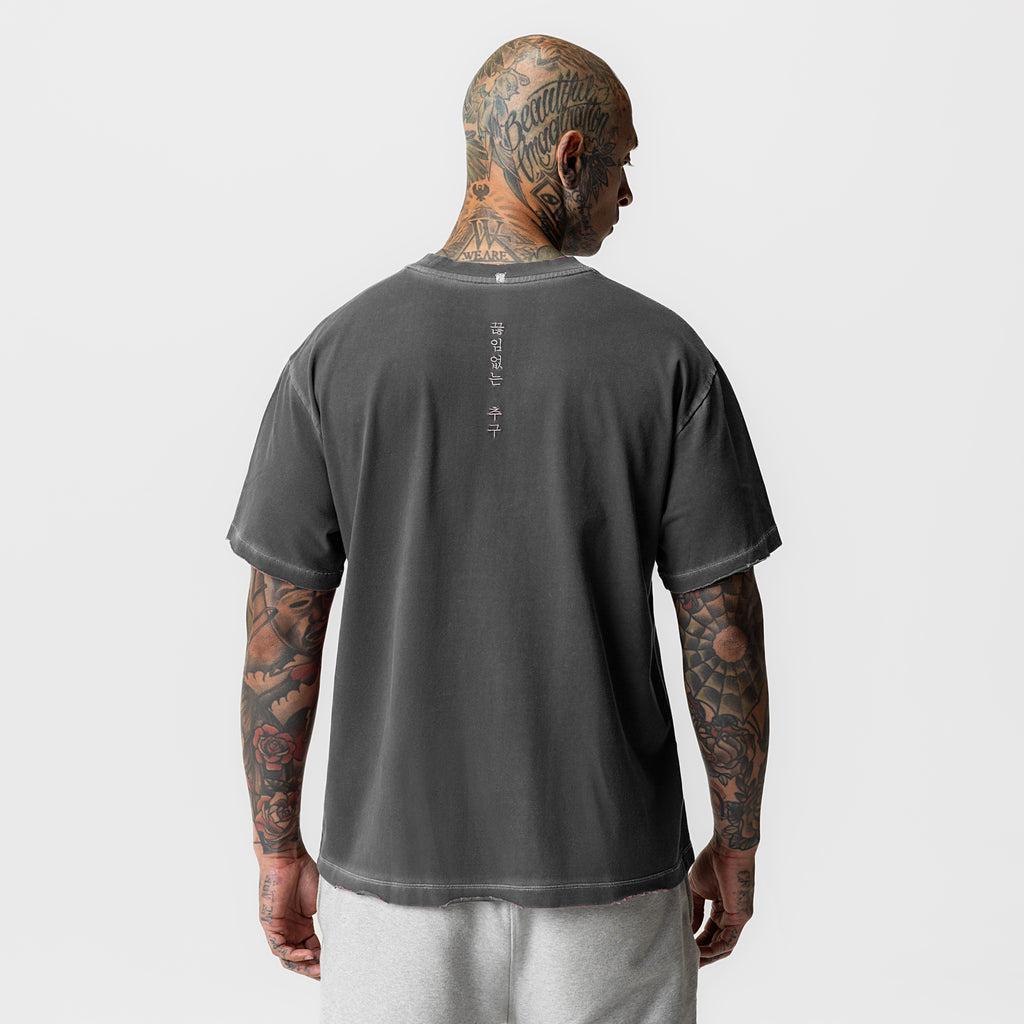 0797. Tech Essential™ Relaxed Tee - Faded Navy Product Image