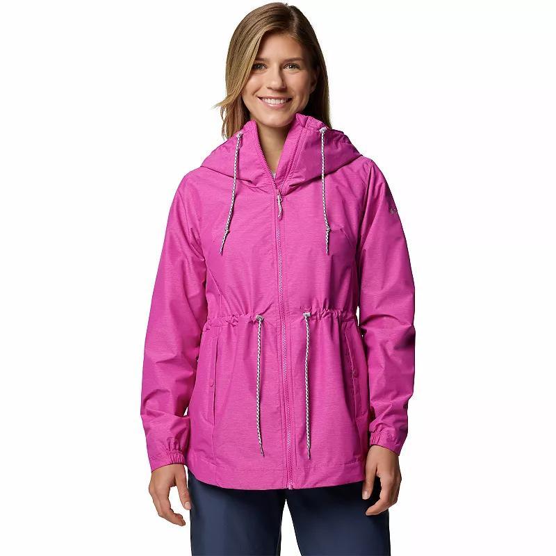 Women's Columbia Lillian Ridge II Rain Jacket, Size: XL, Black Product Image