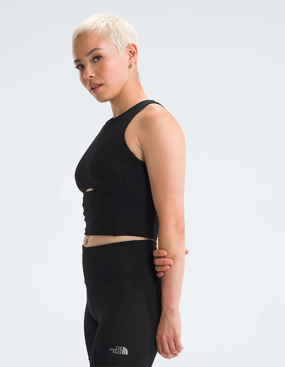 THE NORTH FACE Dune Sky Womens Tanklette - BLACK Product Image