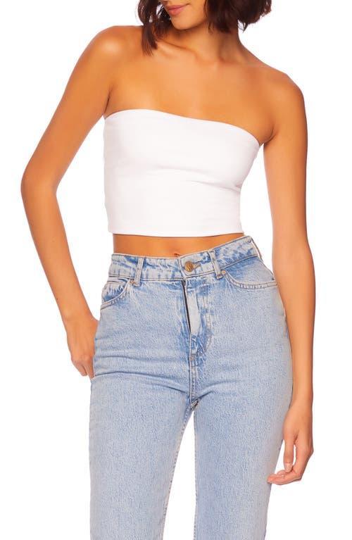 Susana Monaco Crop Tube Top Black XL Product Image