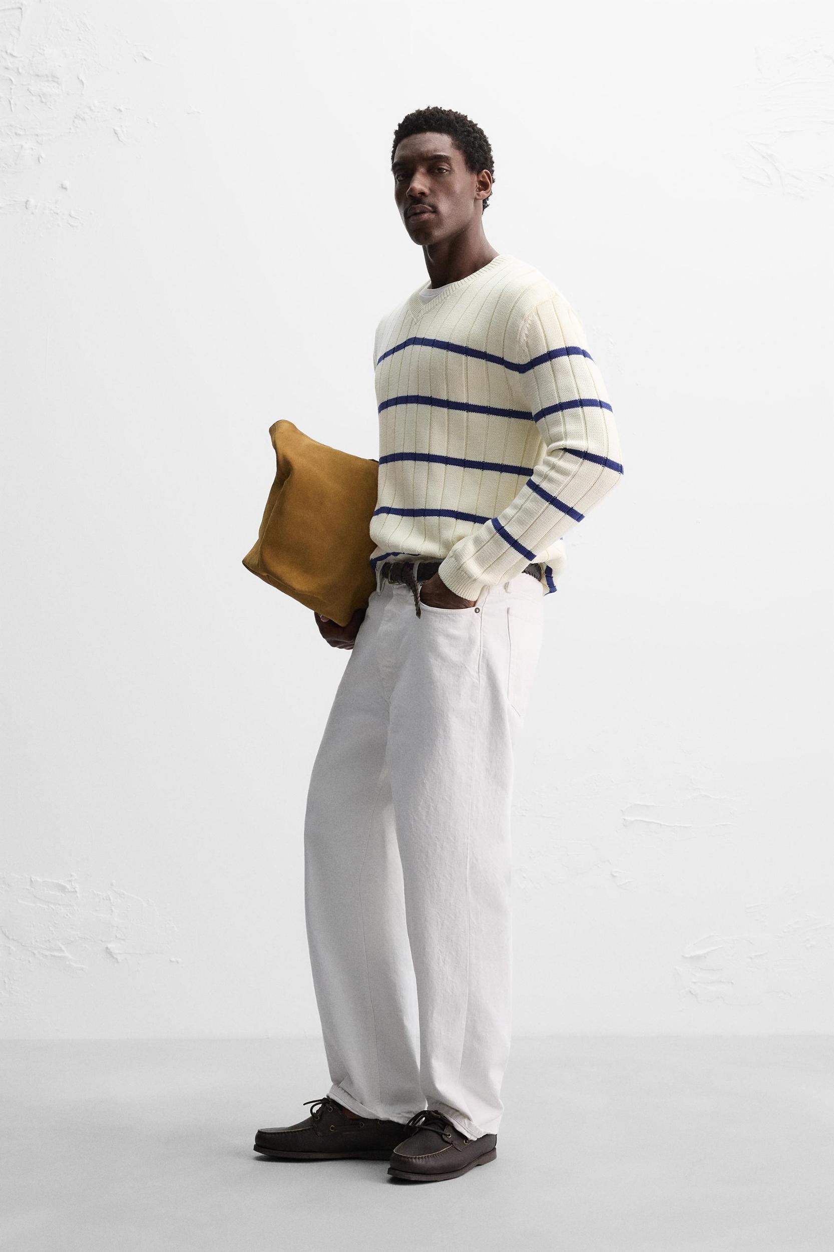 LIMITED EDITION STRIPED JACQUARD SWEATER Product Image