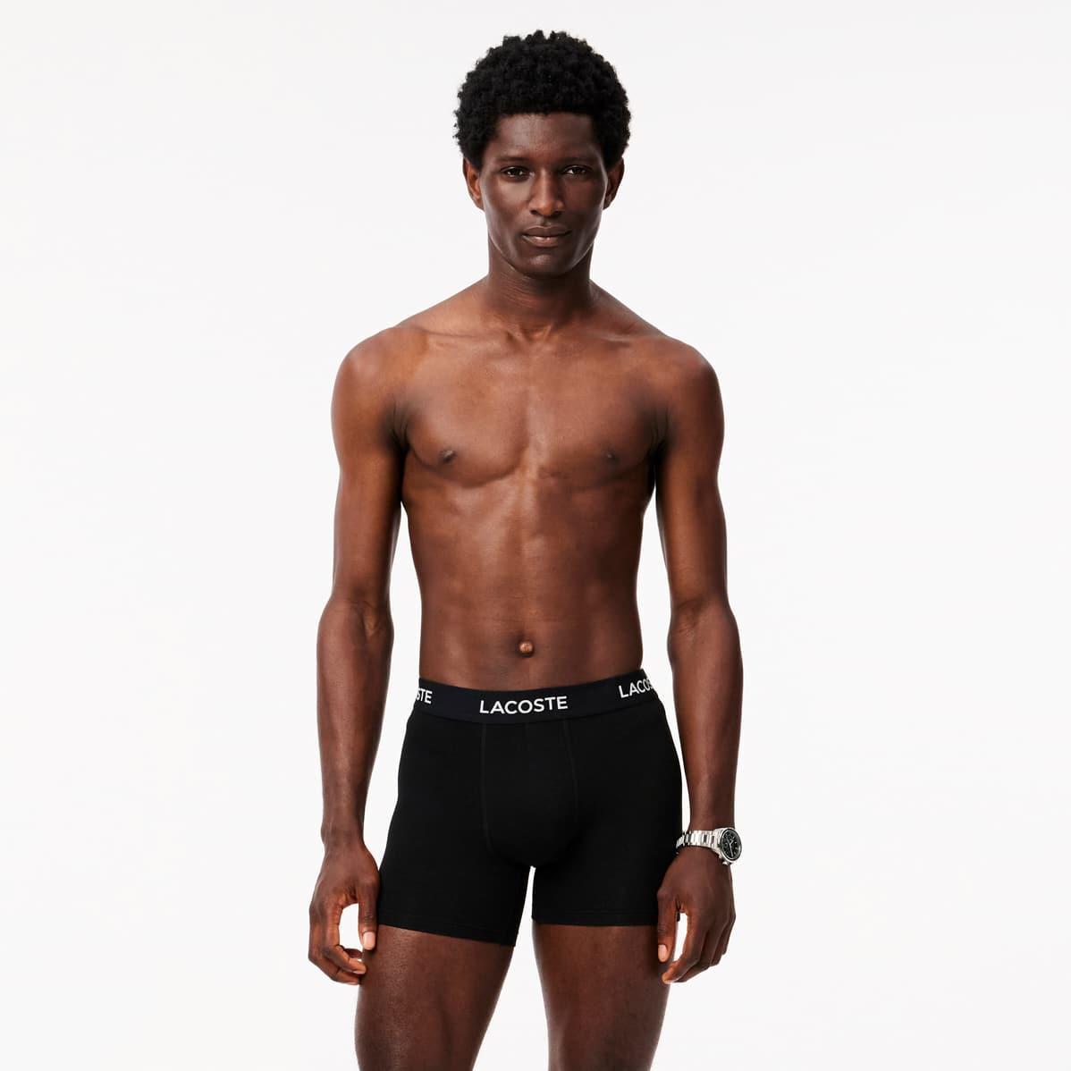 Men's Branded Waist Boxer Briefs 5-Pack Product Image