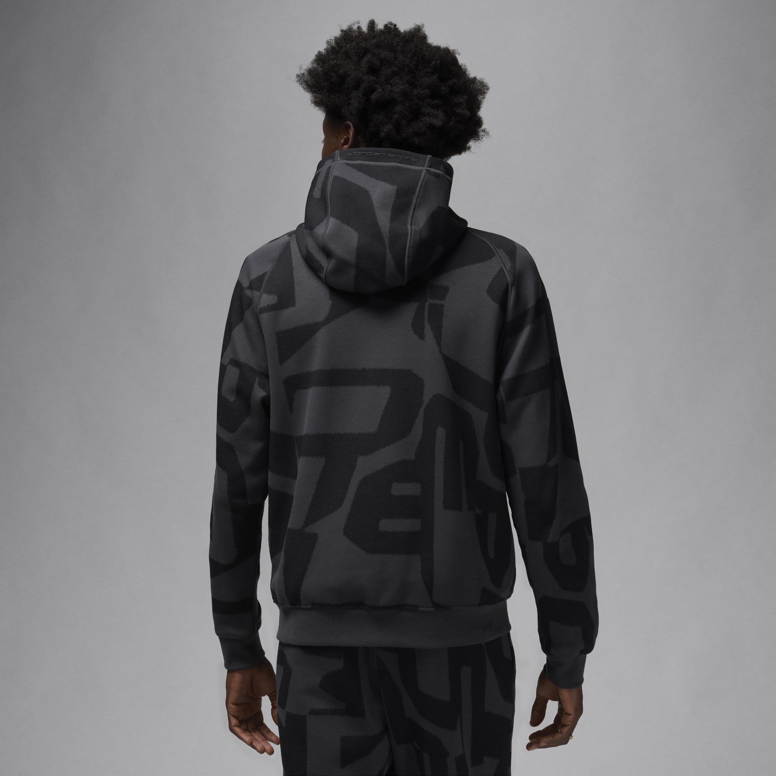 Jordan Sport Hoop Fleece Men's Dri-FIT Full-Zip Hoodie Product Image
